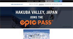 Desktop Screenshot of hakubavalley.com